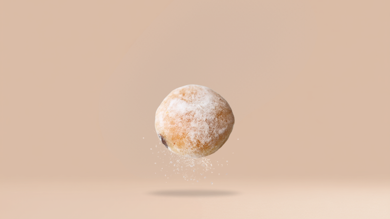 Bites z nadzieniem czekoladowo orzechowym