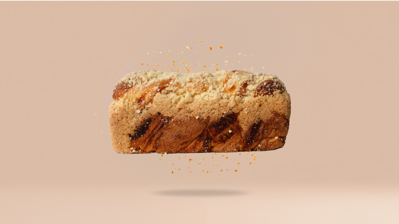 Strucla drożdżowa z nadzieniem serowo-pomarańczowym