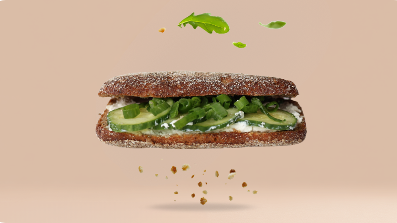 Skandynawska z twarożkiem