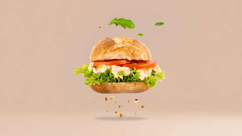 Kanapka premium z pastą jajeczną