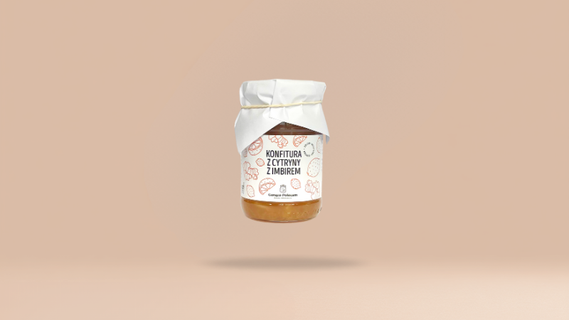 Konfitura z cytryny z imbirem