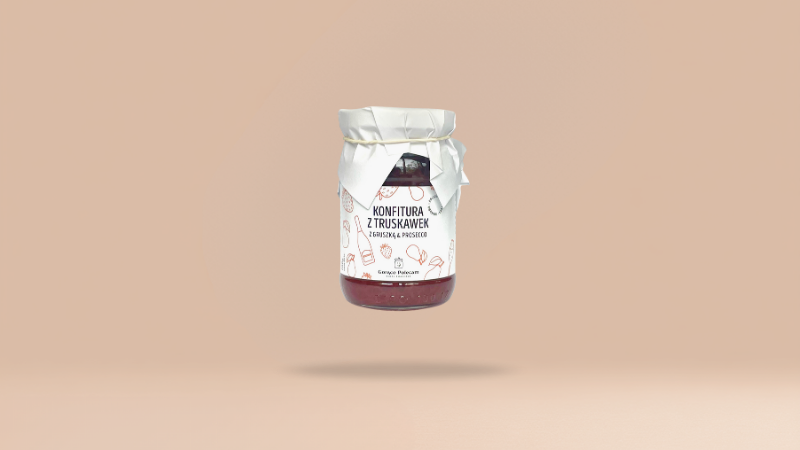 Konfitura z truskawek z gruszką & prosecco