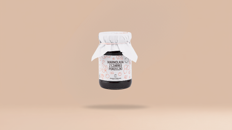 Marmolada z czarnej porzeczki