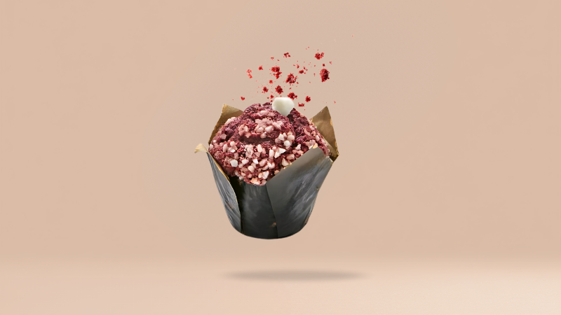 Muffin „Red Velvet”