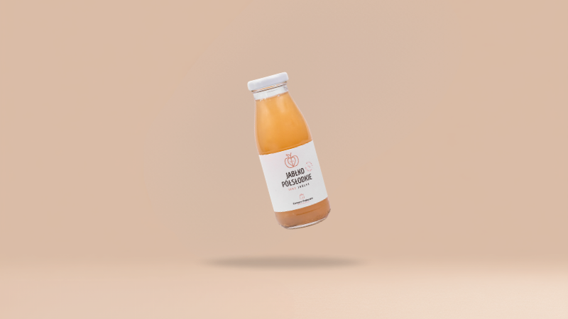 Sok: jabłko półsłodkie