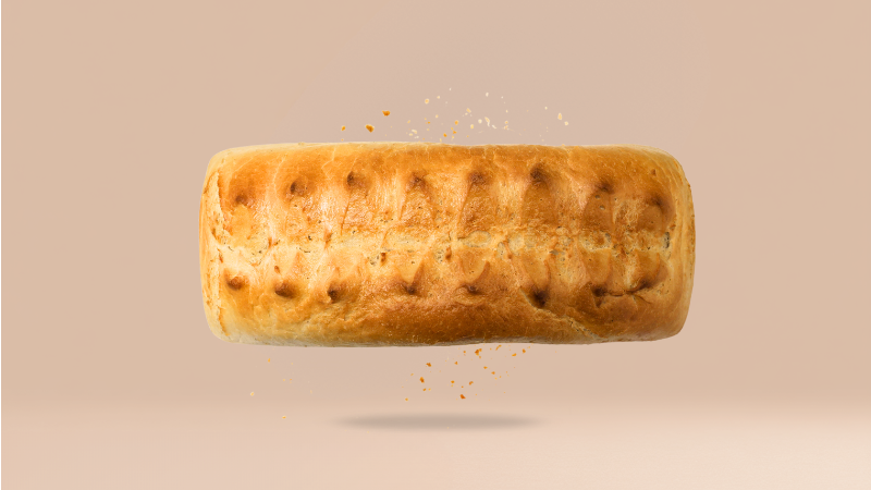 Chleb tostowy na zakwasie pszennym