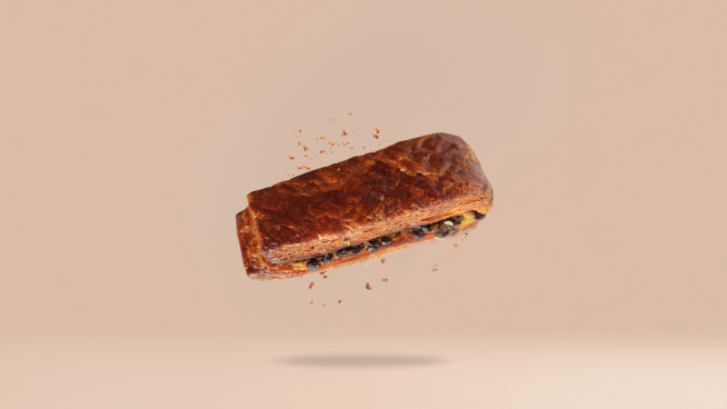 Swiss patissiere z czekoladą